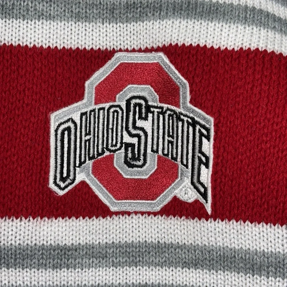 Vintage 90s Ohio State Knit Sweater Kids Size Large 16/18 Or‎ Adult Small OSU